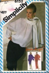 6152 P TRIGERE BLOUSE SKIRT LENGTHS,2 PC DRESS PATTERN 10, 12